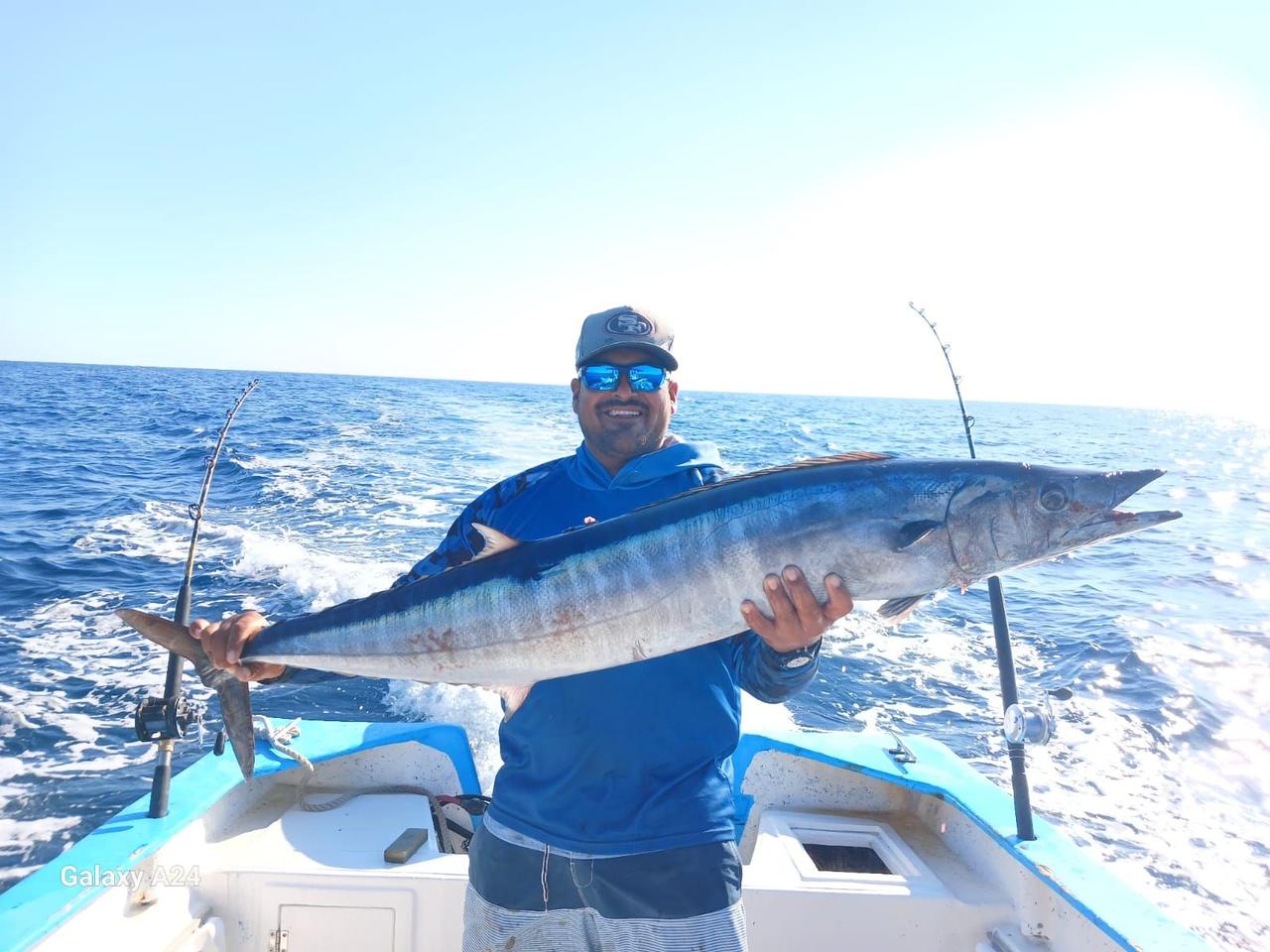 Wahoo caught in La Paz, Mexico